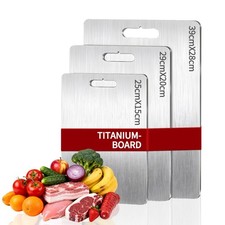 Tagliere Acciaio Inox, 3 Pezzi